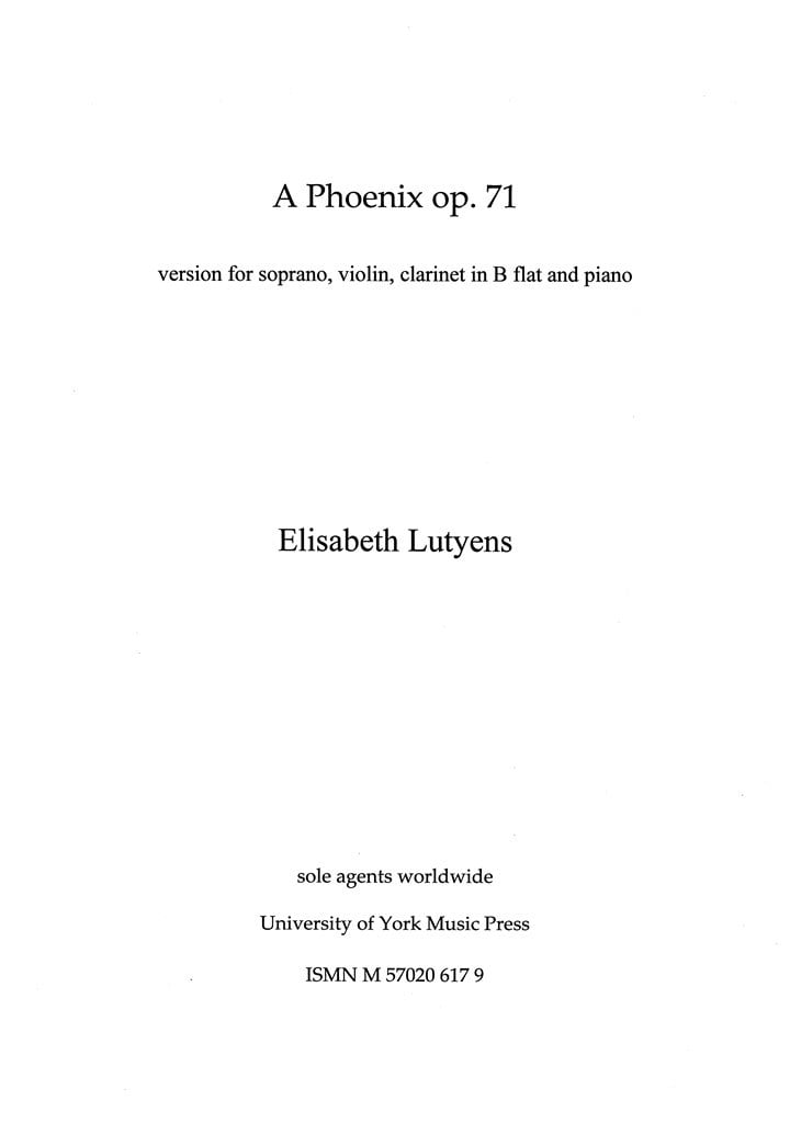 A Phoenix Op.71a